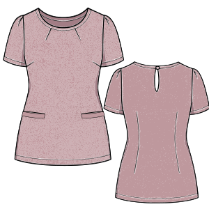 Fashion sewing patterns for UNIFORMS Scrubs